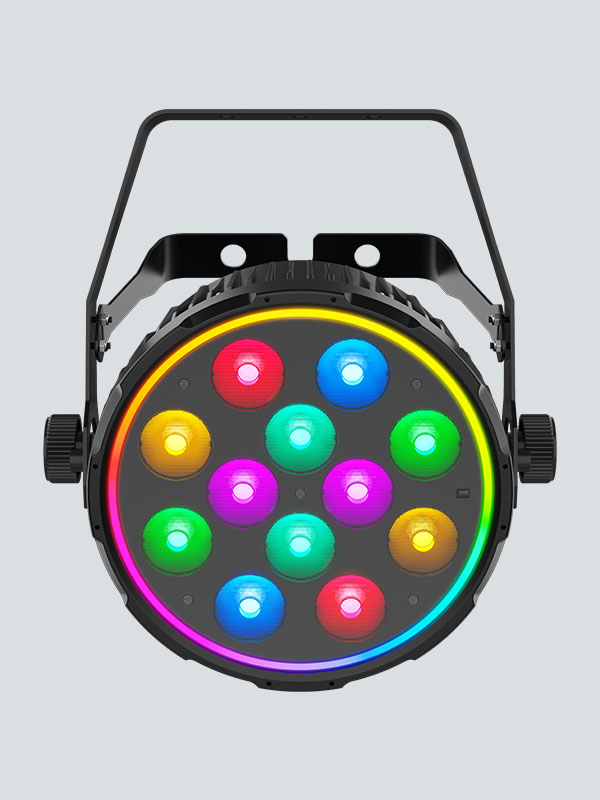 CHAUVET DJ SlimPAR Pro Pix RGBAW+UV LED PAR Light (Black)