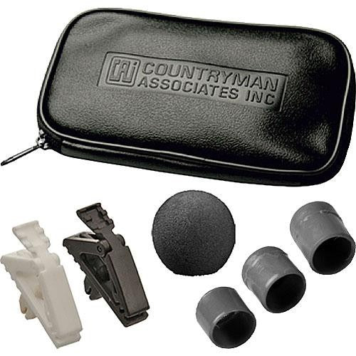 Countryman B3P4FF05B B3 Omnidirectional Lavalier Mic, Standard Sens, with Hardwired 3-Pin XLR Connector (Black)
