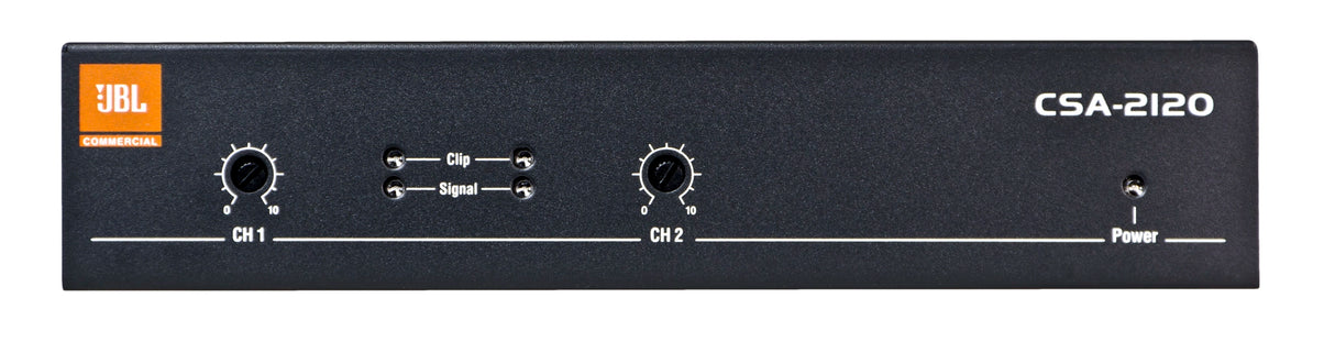 JBL CSA 2120 Commercial Series 2-Channel 120W Power Amplifier