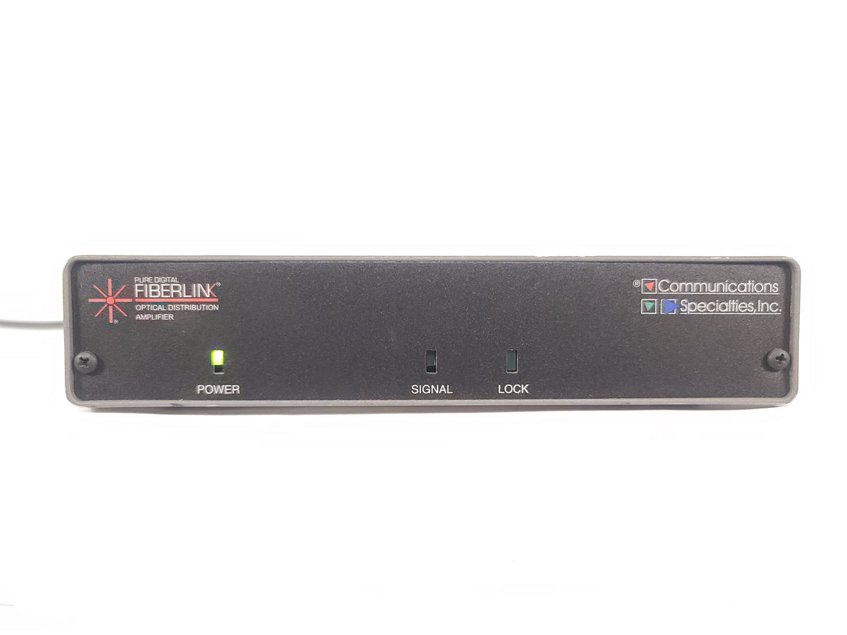 CSI Pure Digital Fiberlink 8004NA-3SCCCC Optical Distribution Amplifier