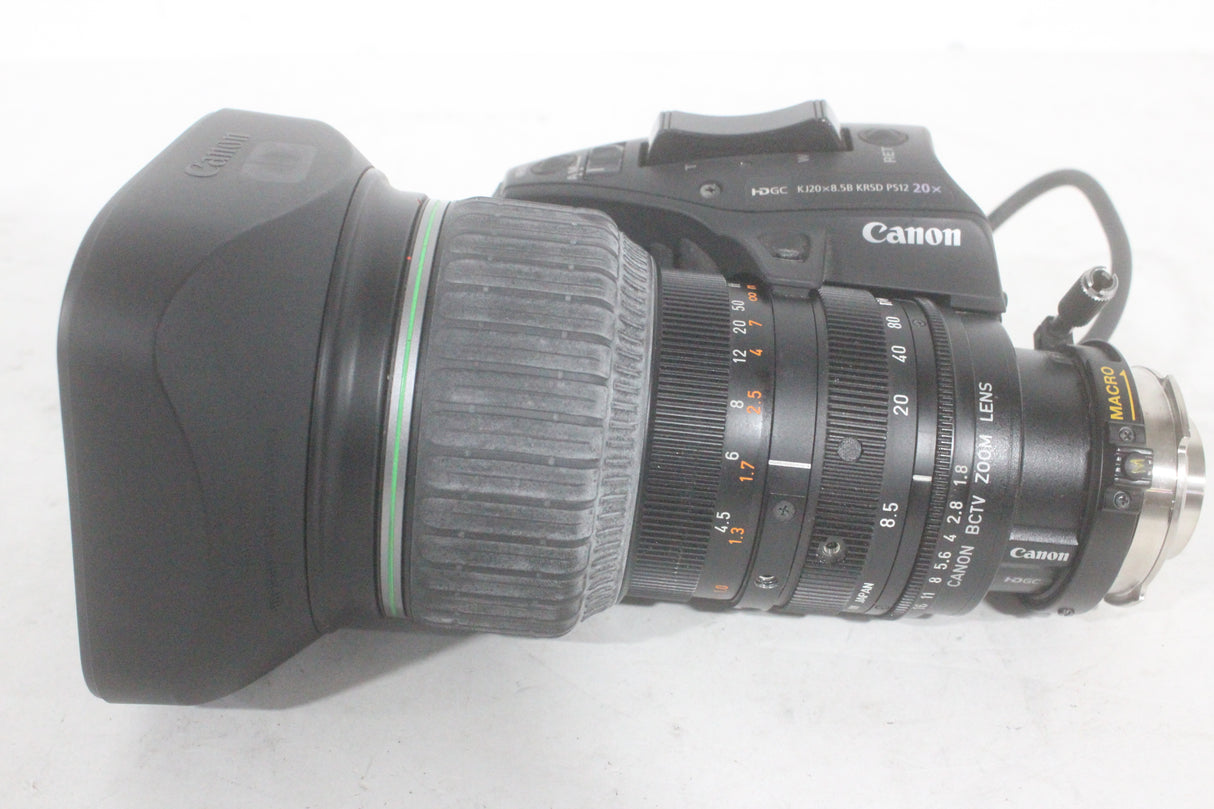 Canon KJ20x8.5B 8.5-170mm BCTV Zoom Lens