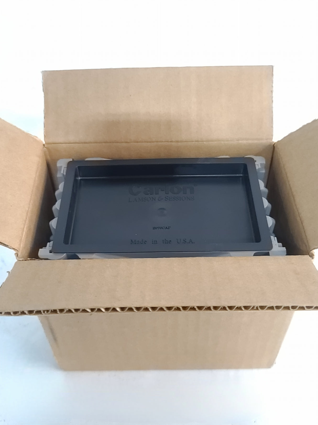 Carlon E976RFB Rectangular Floor Box Activation Kit w/ Covers (Open Box)