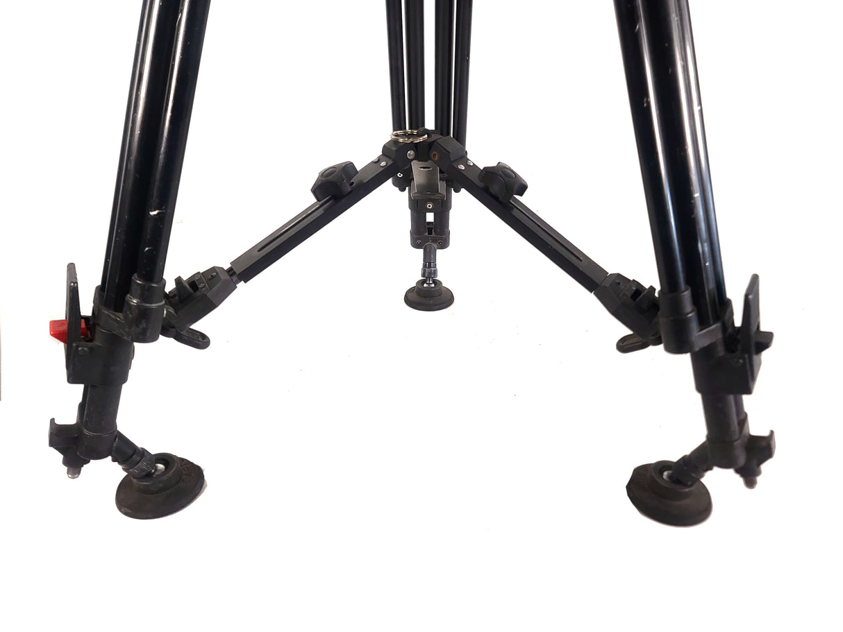 Cartoni Laser Fluid Head 2 Stage Tripod in Tuffpak Hard Carry Case