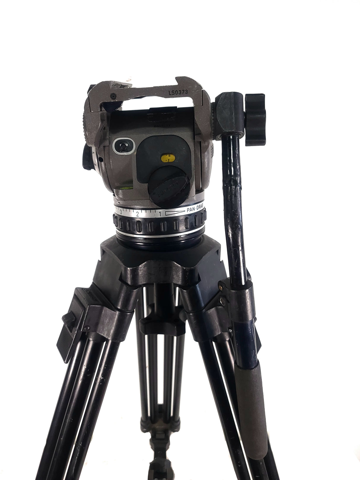 Cartoni Laser Fluid Head 2 Stage Tripod in Tuffpak Hard Carry Case