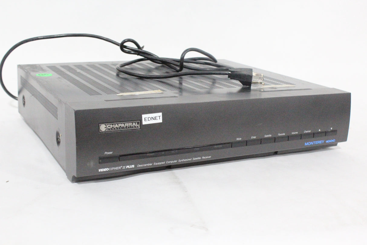 Chaparral Monterey 100C Plus VideoCipher II Plus Satellite Receiver