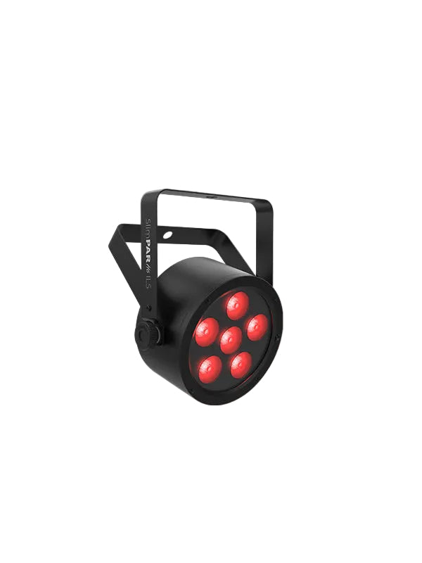 CHAUVET DJ SlimPAR H6 ILS Low Profile 6-in-1 LED PAR (RGBAW+UV)