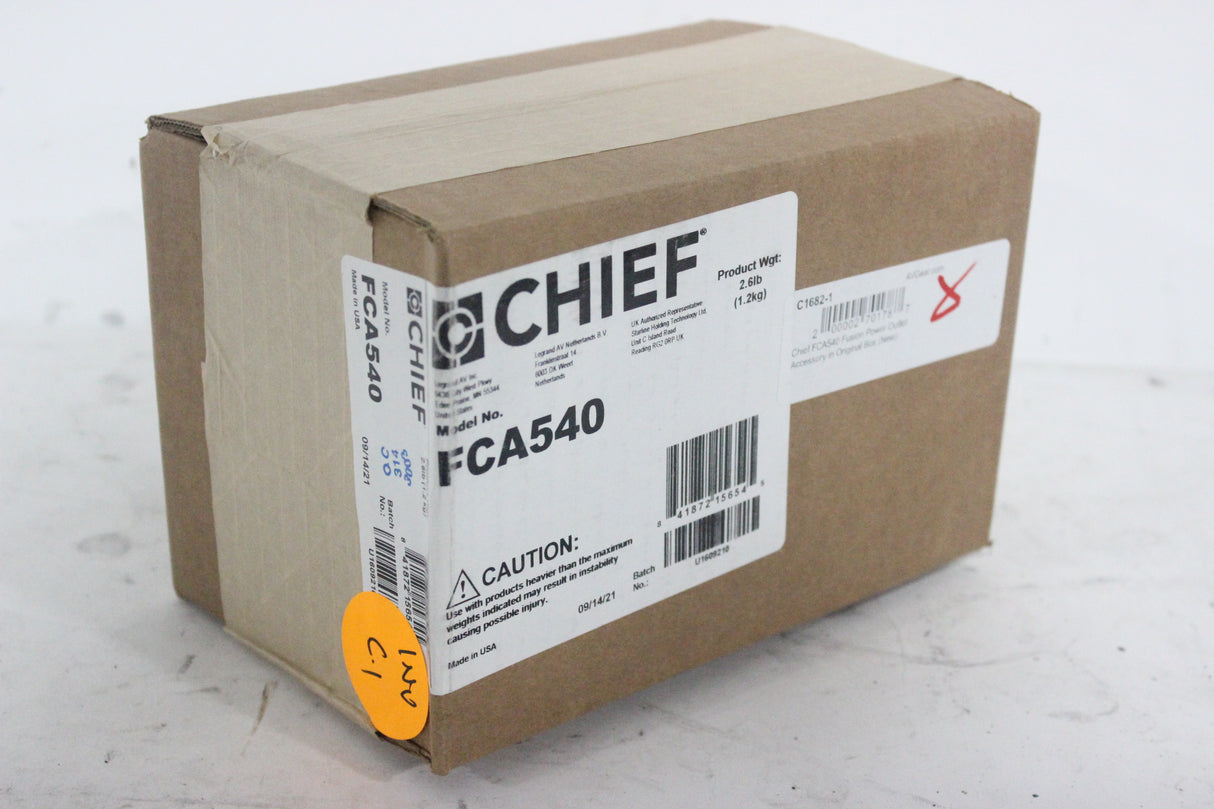 Chief FCA540 Fusion Power Outlet Accessory in Original Box (New)