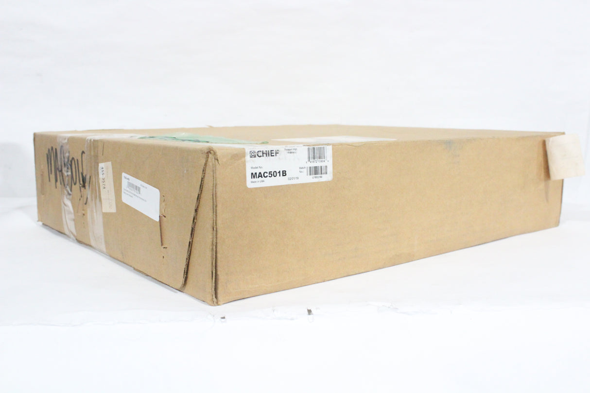 Chief MAC501B In Wall Mount Accessory for Swing Arm Mounts