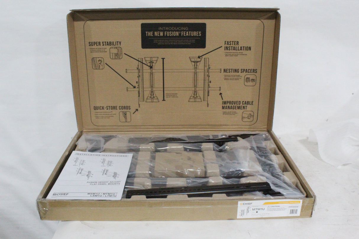 Chief MTM1U Medium FUSION Micro-Adjustable Tilting TV Wall Mount for 26-47 Inch Displays