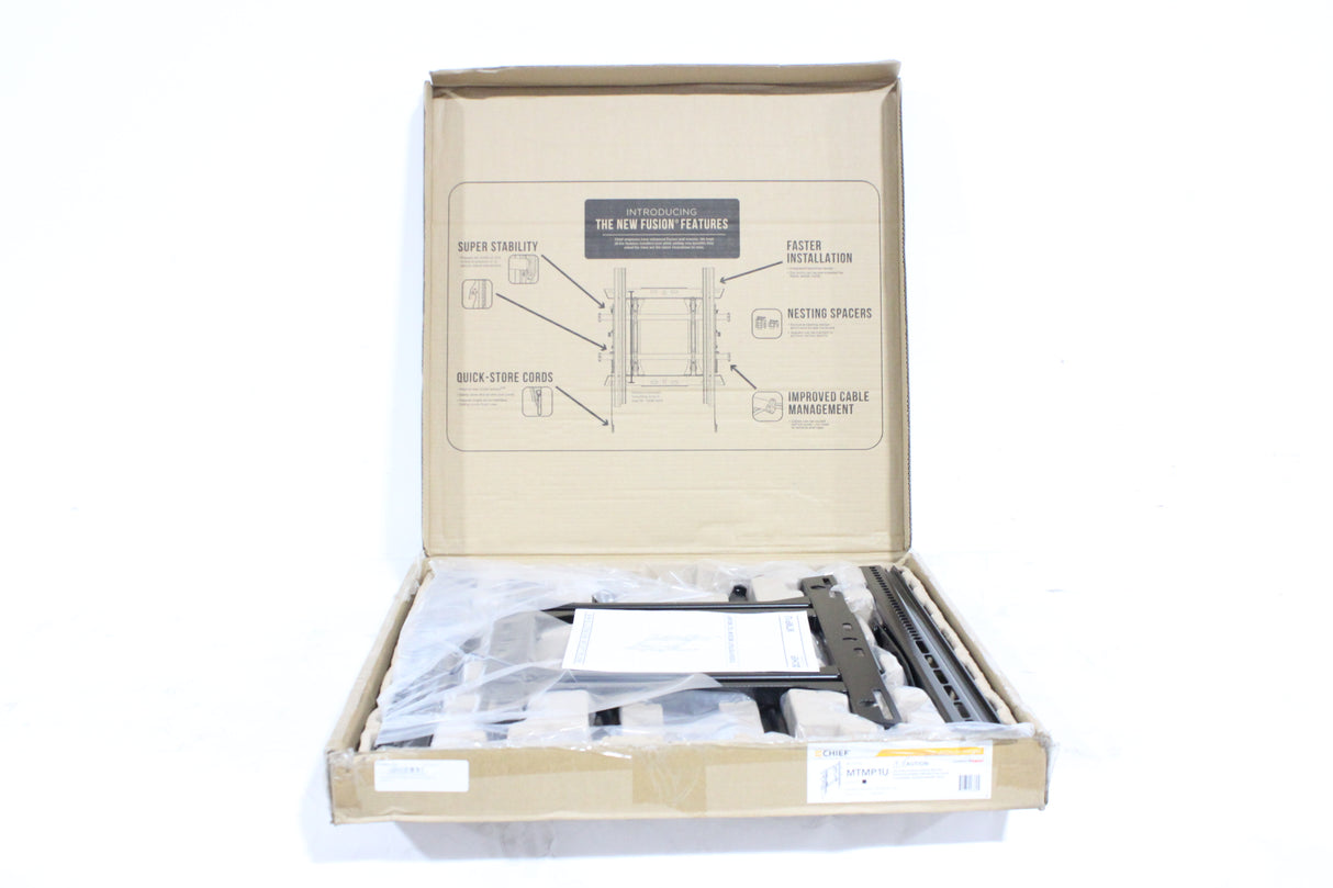 Chief MTMP1U Medium Fusion Portrait Tilt Wall Mount