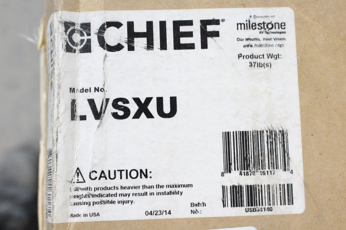 Chief LVSXU ConnexSys Video Wall Landscape Mount without Rails