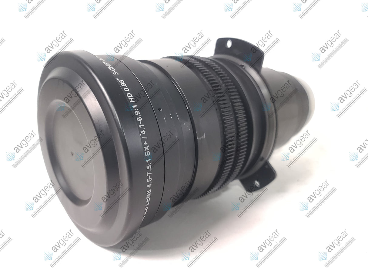 Christie 104-115101-XX ILS 4.5-7.5:1 SX+ / 4.1-6.9:1 HD 0.95" 3-CHIP DLP Projector Lens in Hard Carrying Case