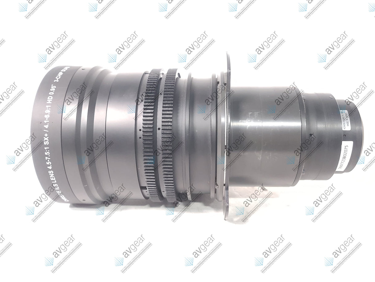 Christie 104-115101-XX ILS 4.5-7.5:1 SX+ / 4.1-6.9:1 HD 0.95" 3-CHIP DLP Projector Lens in Hard Carrying Case