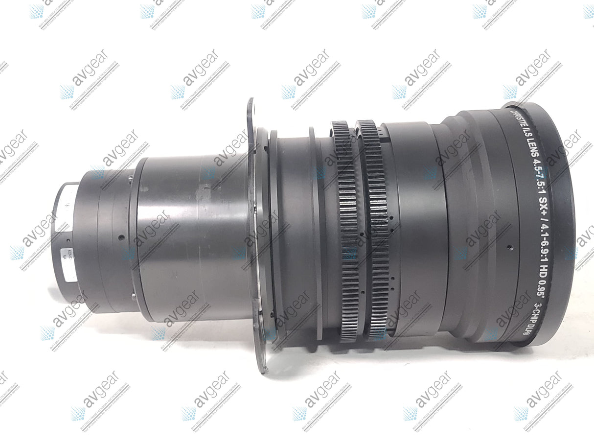Christie 104-115101-XX ILS 4.5-7.5:1 SX+ / 4.1-6.9:1 HD 0.95" 3-CHIP DLP Projector Lens in Hard Carrying Case