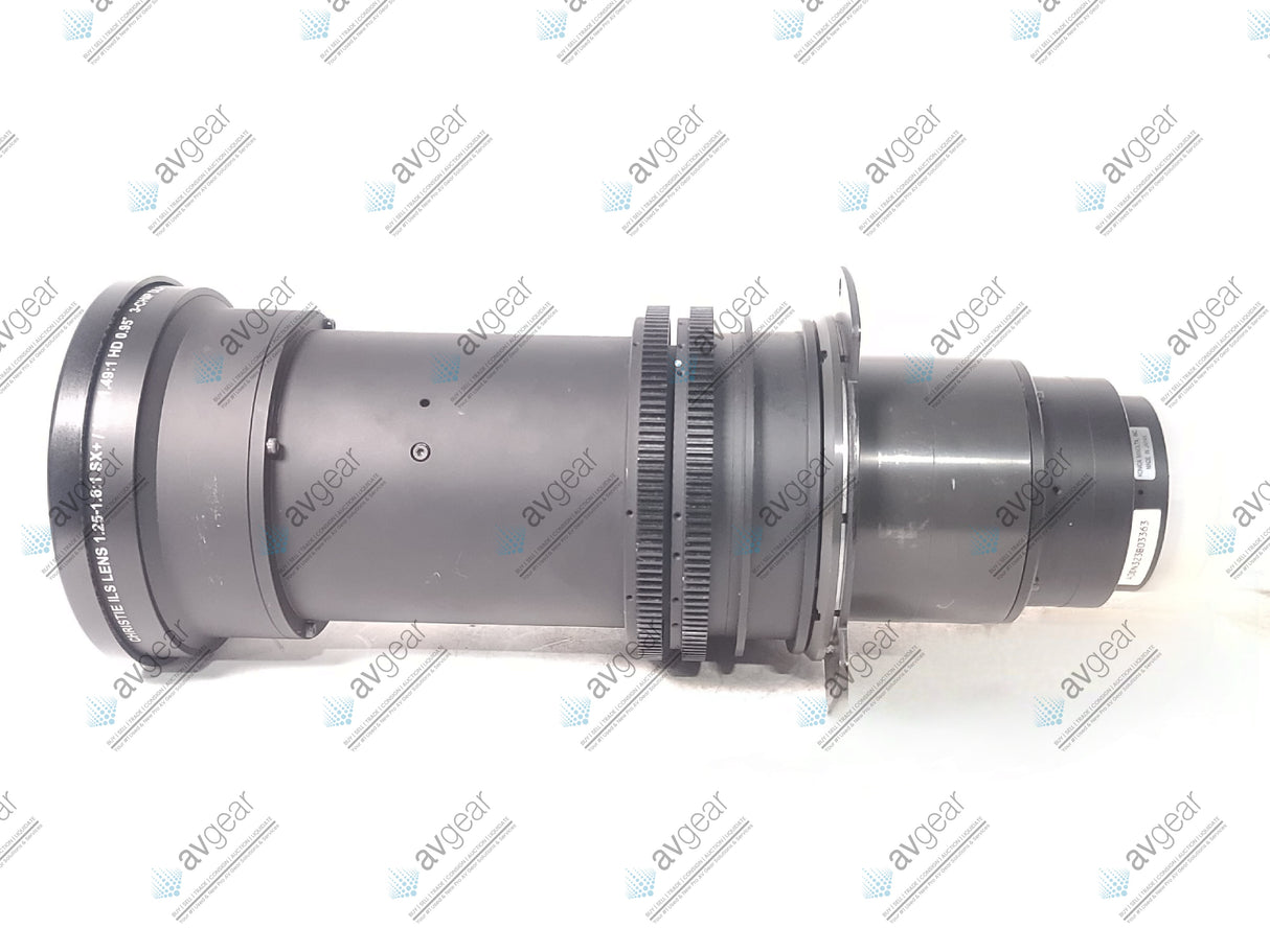 Christie 104-137101-XX ILS 1.25-1.6:1 SX+/1.16-1.49:1 HD 0.95 3-CHIP DLP Projector Lens in Hard Carrying Case