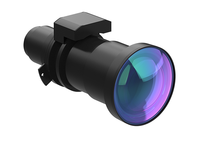 Christie 118-100110-XX ILS 3-Chip DLP Fixed Projector Lens, 0.73:1 SX+/ 0.67:1 HD 0.95"