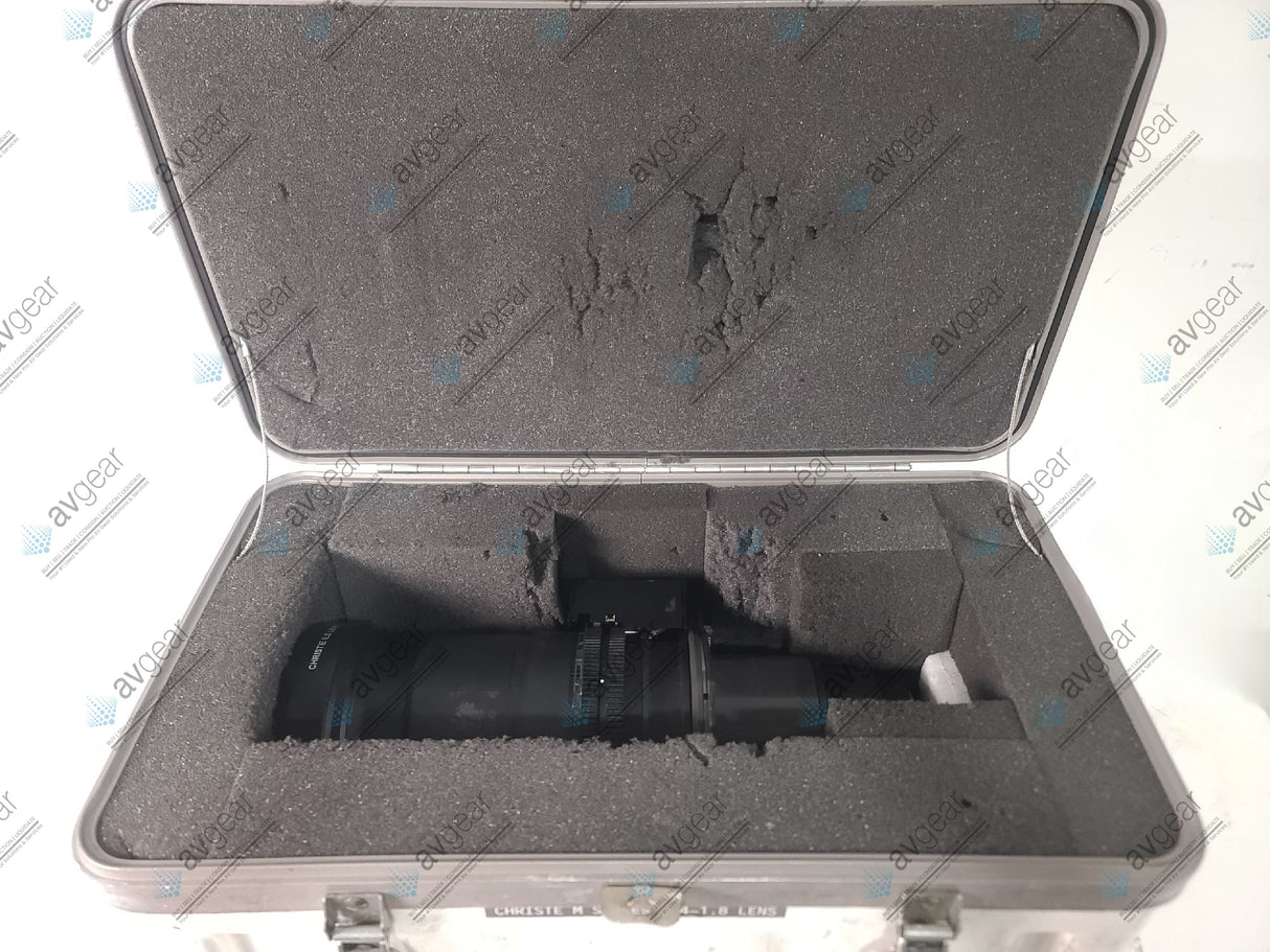 Christie 118-100112-03 ILS 1.5-2.0:1 SX+/1.4-1.8:1 HD 0.95" 3-Chip DLP Projector Lens in Hard Carrying Case