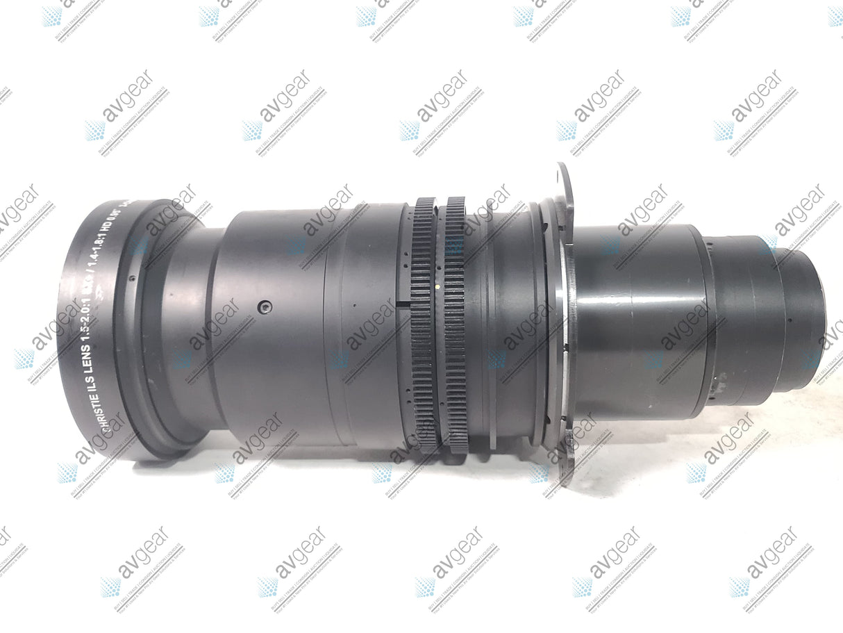 Christie 118-100112-03 ILS 1.5-2.0:1 SX+/ 1.4-1.8:1 HD 0.95" 3-Chip DLP Projector Lens in Hard Carry Case