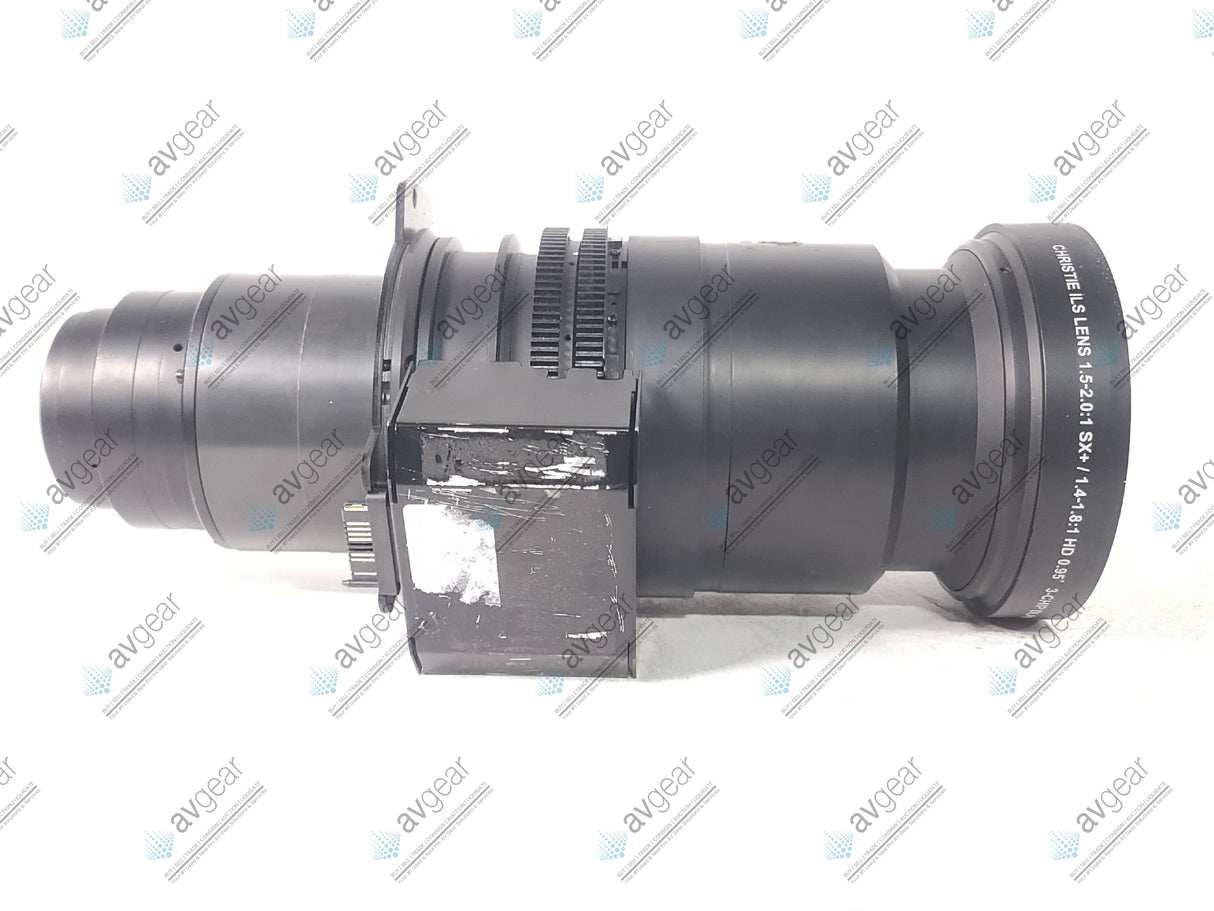 Christie 118-100112-03 ILS 1.5-2.0:1 SX+/1.4-1.8:1 HD 0.95" 3-Chip DLP Projector Lens in Hard Carrying Case