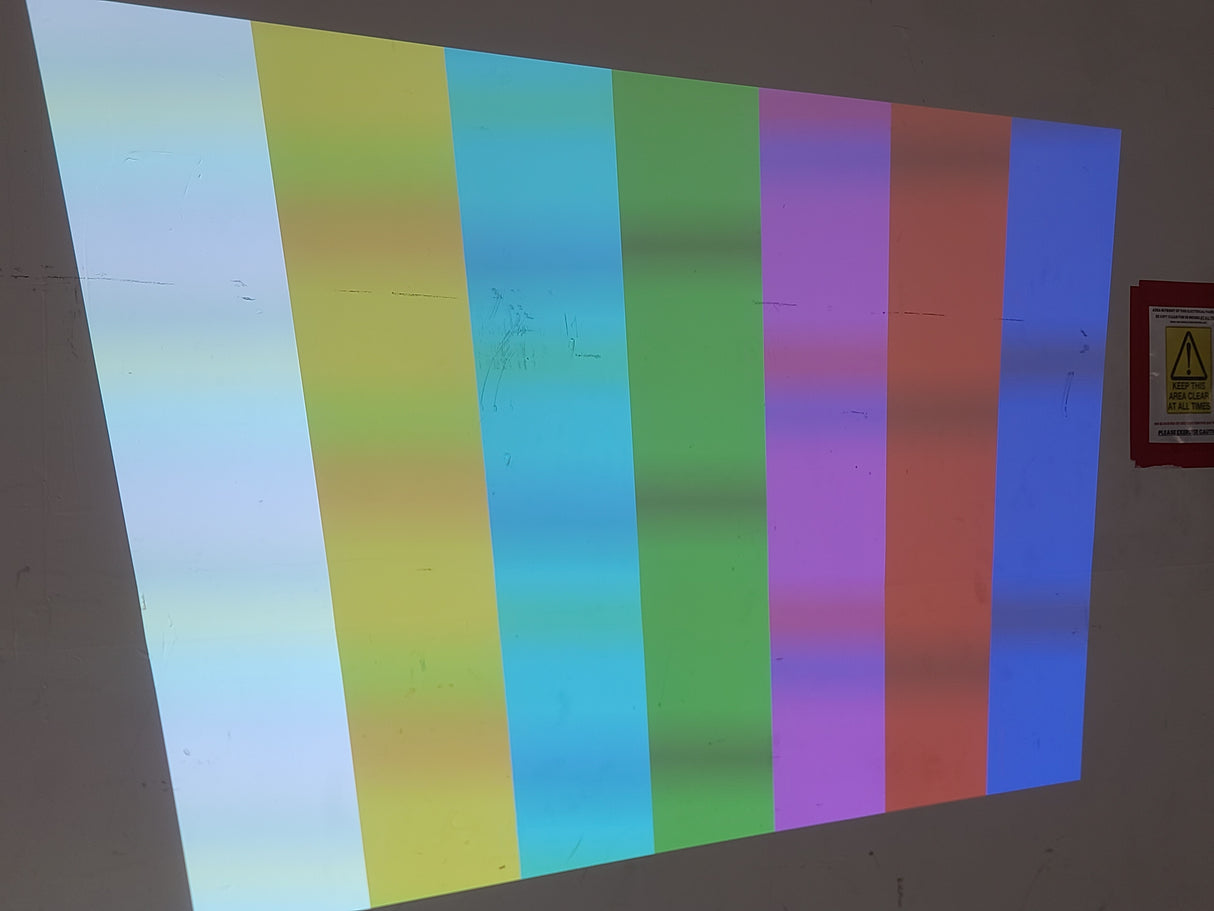 Christie D12HD-H (Lamp 1 1004, Lamp 2 1288 Hours) 10,000 Lumens HD 0.95" DLP x 1 1080P Large Venue Projector (NO LENS) In Wheeled Road Case