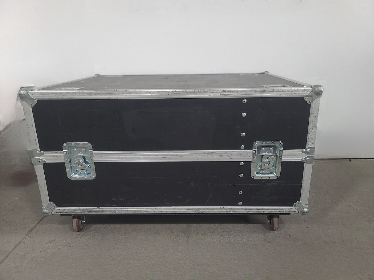 Christie D12HD-H (Lamp 1 1004, Lamp 2 1288 Hours) 10,000 Lumens HD 0.95" DLP x 1 1080P Large Venue Projector (NO LENS) In Wheeled Road Case