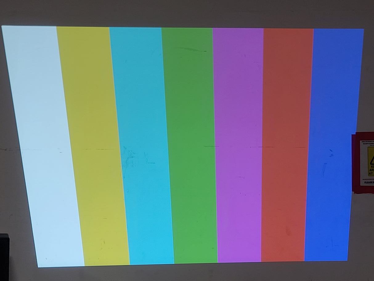 Christie D12HD-H (Lamp 1 1138, Lamp 2 1138 Total Hours) 10,000 Lumens HD 0.95" DLP x 1 1080P Large Venue Projector (NO LENS) In Wheeled Road Case