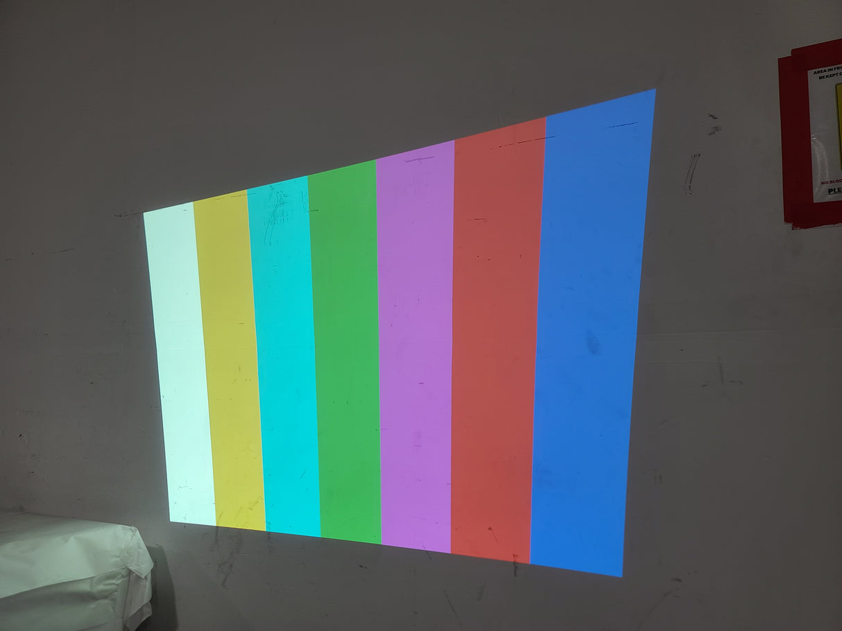 Christie D12HD-H (Lamp 1 194, Lamp 2 194 Hours) 10,000 Lumens HD 0.95" DLP x 1 1080P Large Venue Projector (NO LENS) In Wheeled Road Case