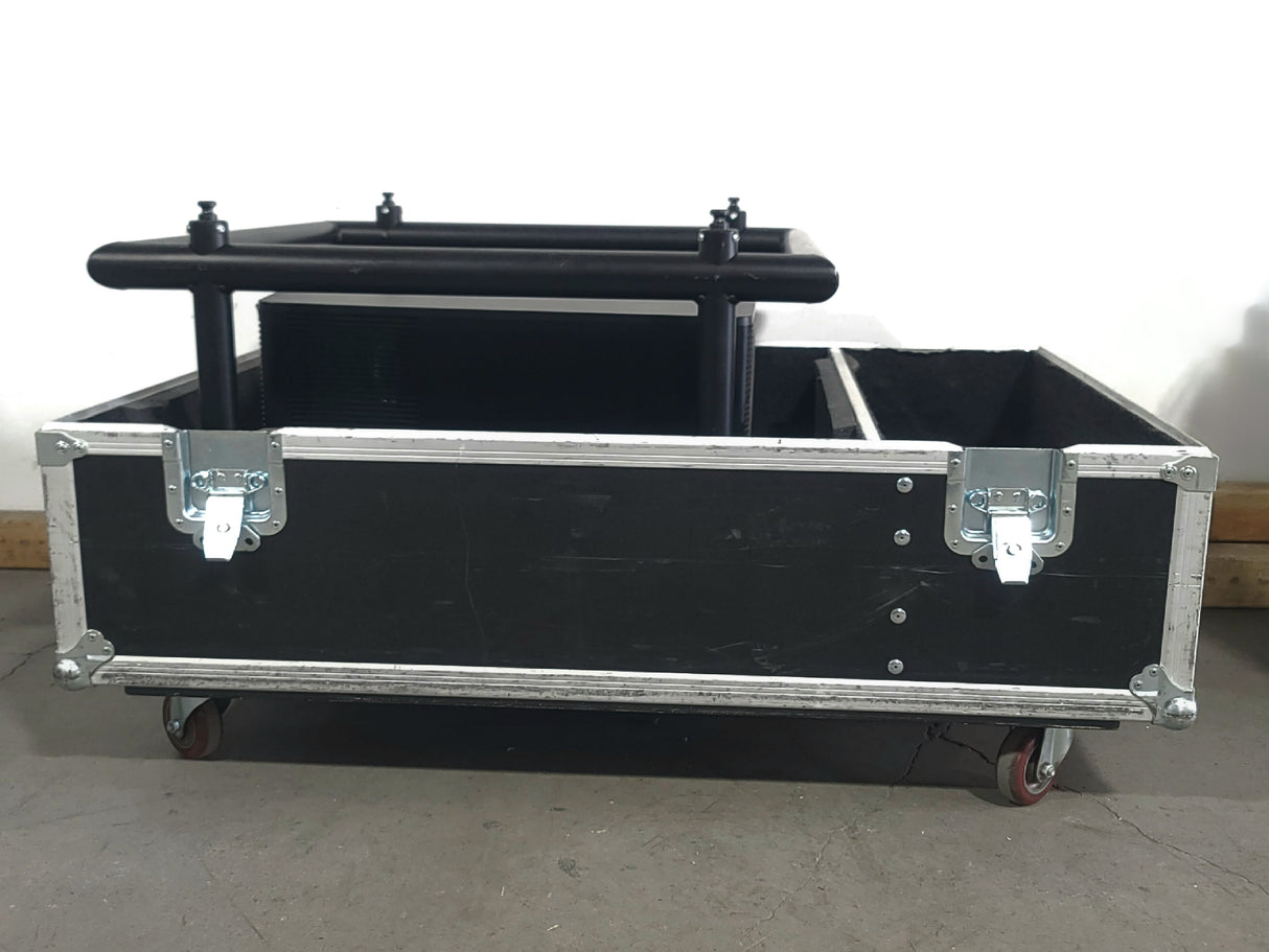 Christie D12HD-H (Lamp 1 194, Lamp 2 194 Hours) 10,000 Lumens HD 0.95" DLP x 1 1080P Large Venue Projector (NO LENS) In Wheeled Road Case