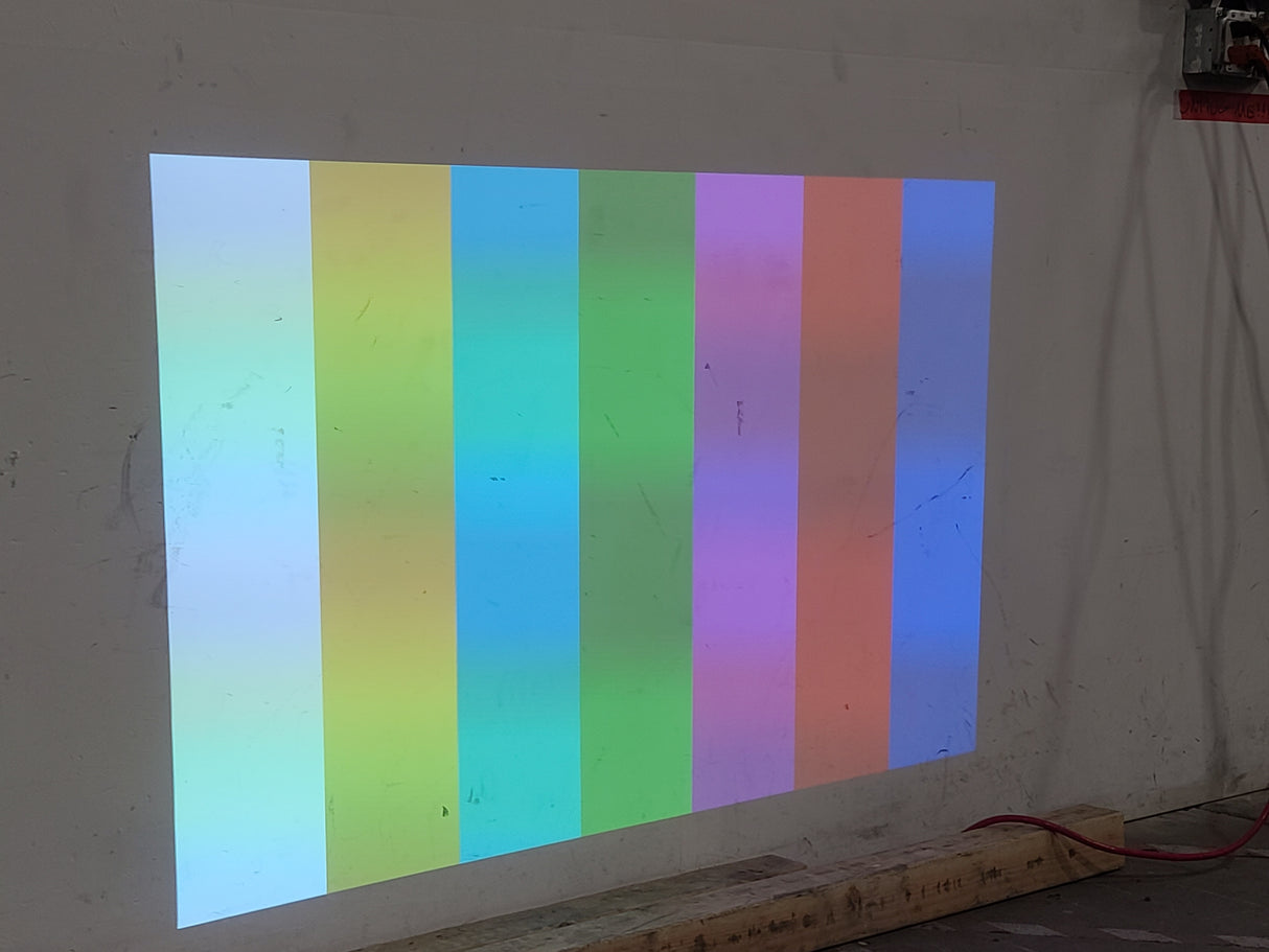 Christie D12HD-H (Lamp 1 445, Lamp 2 445 Hours) 10,000 Lumens HD 0.95" DLP x 1 1080P Large Venue Projector (NO LENS) In Wheeled Road Case