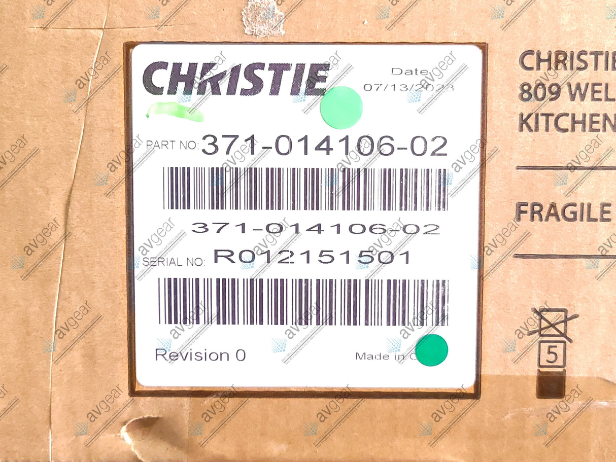 Christie D13WU2-HS (13,500 ANSI Lumens) 1DLP Large Venue Laser Projector WorldWide TWN in Original Box s/n R012151501 . 58 Hours (FACTORY RECONDITIONED 1-Year Warranty)(LENS NOT INCLUDED)