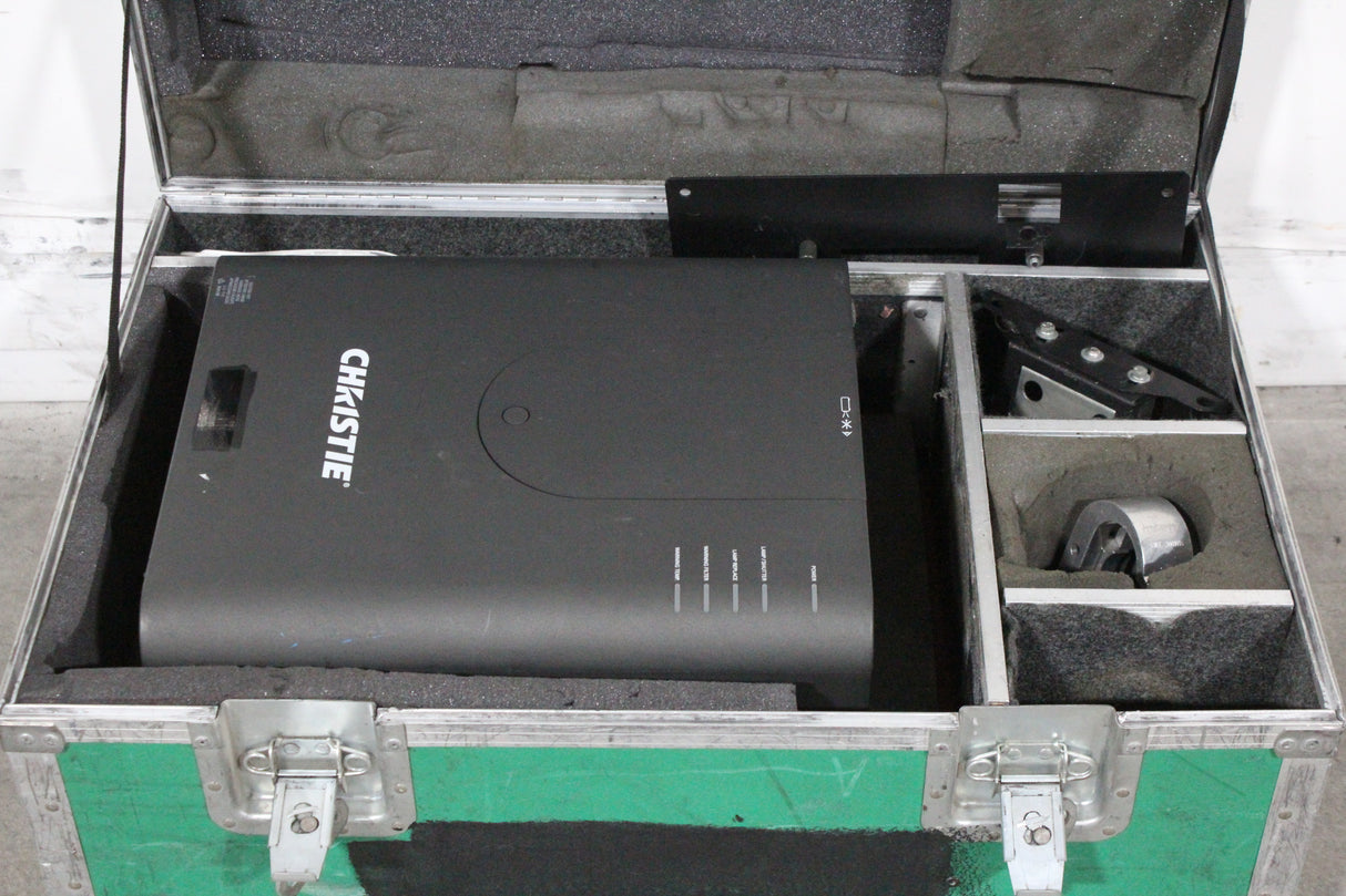 Christie LHD700 Projector & Hardware (422 Hours) w/ Anvil Wheeled Hard Case