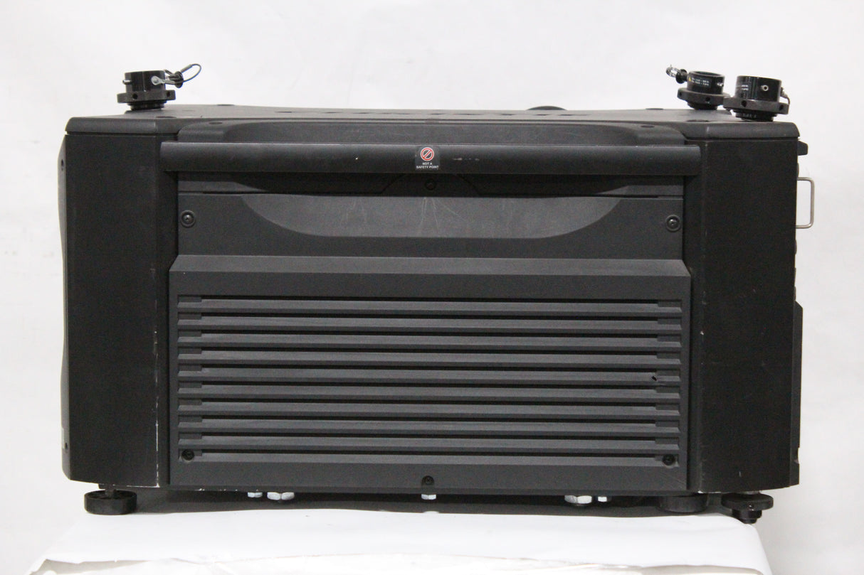 Christie Roadster HD18K 1080 HD 18000 LUMEN 3-Chip DLP Digital Projector (Powers ON - Lamp Failed To Strike)