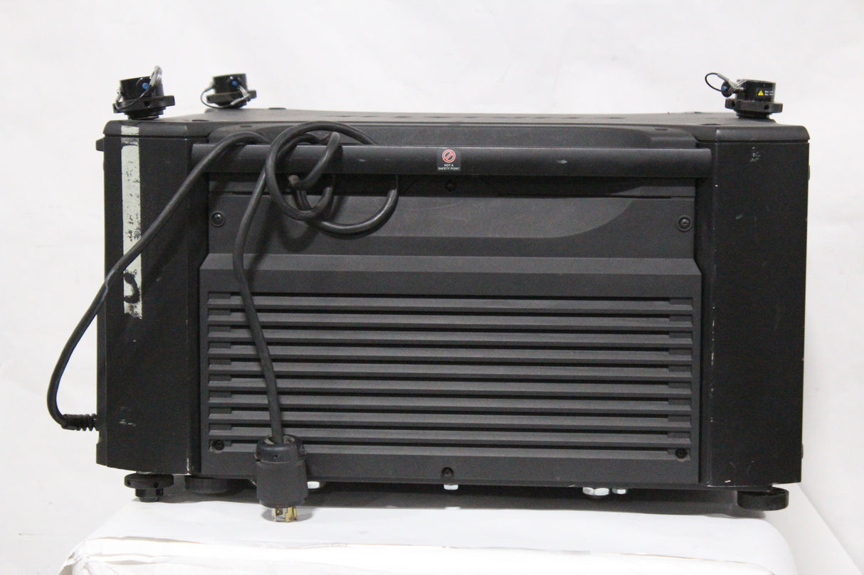 Christie Roadster HD18K 1080 HD 18000 LUMEN 3-Chip DLP Digital Projector (Powers ON - Lamp Failed To Strike)