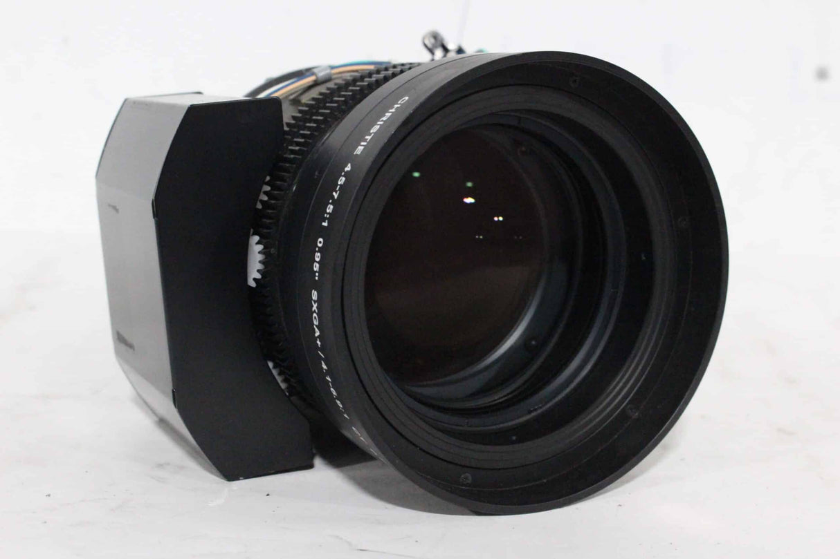 Christie 104-115101-01 Zoom Projector Lens, 4.5-7.5:1 SXGA+ / 4.1-6.9:1 CT 0.95" HD
