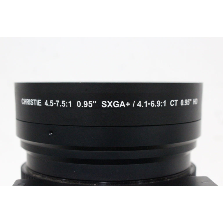 Christie 104-115101-01 Zoom Projector Lens, 4.5-7.5:1 SXGA+ / 4.1-6.9:1 CT 0.95" HD