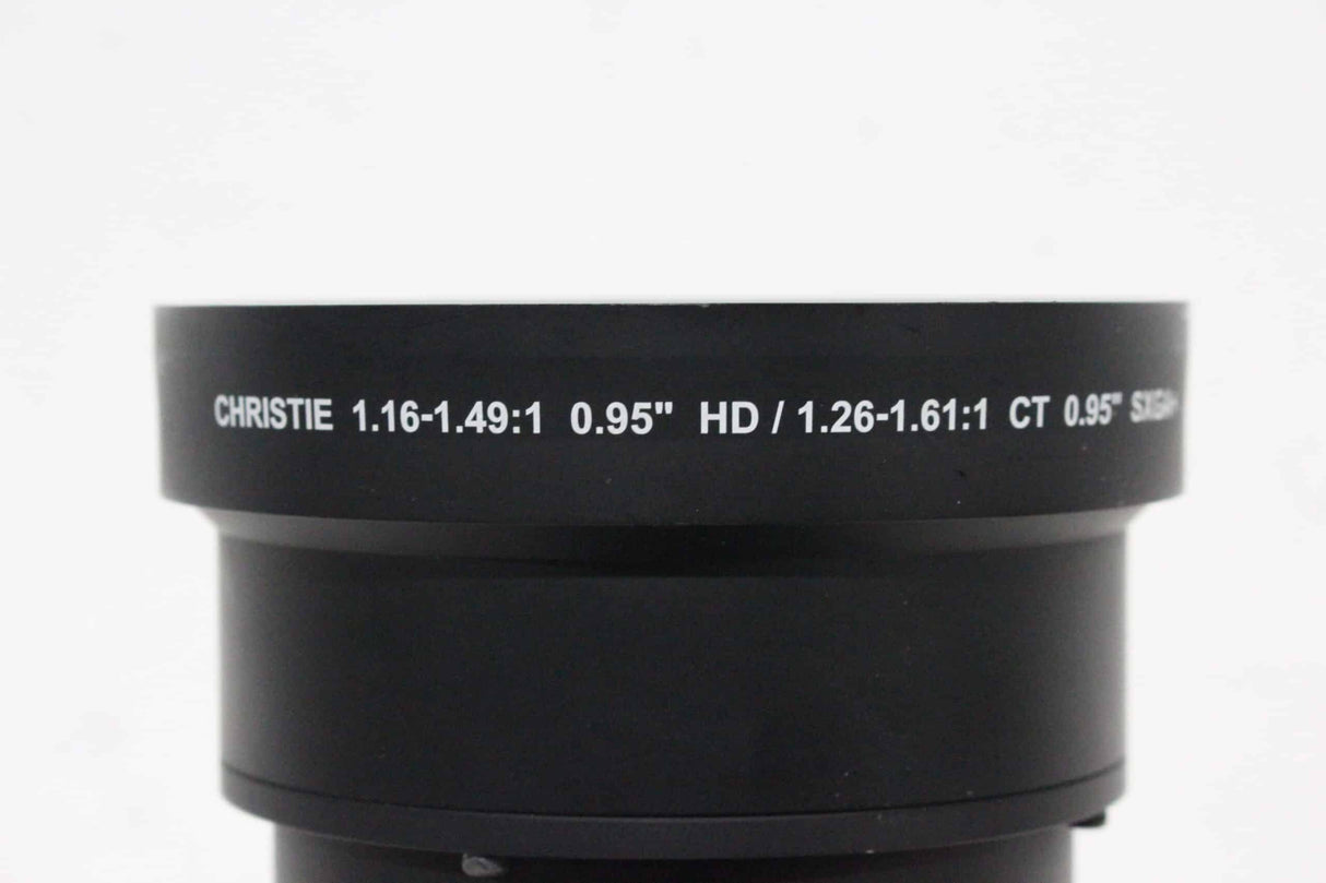 Christie 104-137101-01 Zoom Projector Lens, 1.16-1.49:1 0.95" HD/ 1.26-1.61:1 CT 0.95" SXGA+