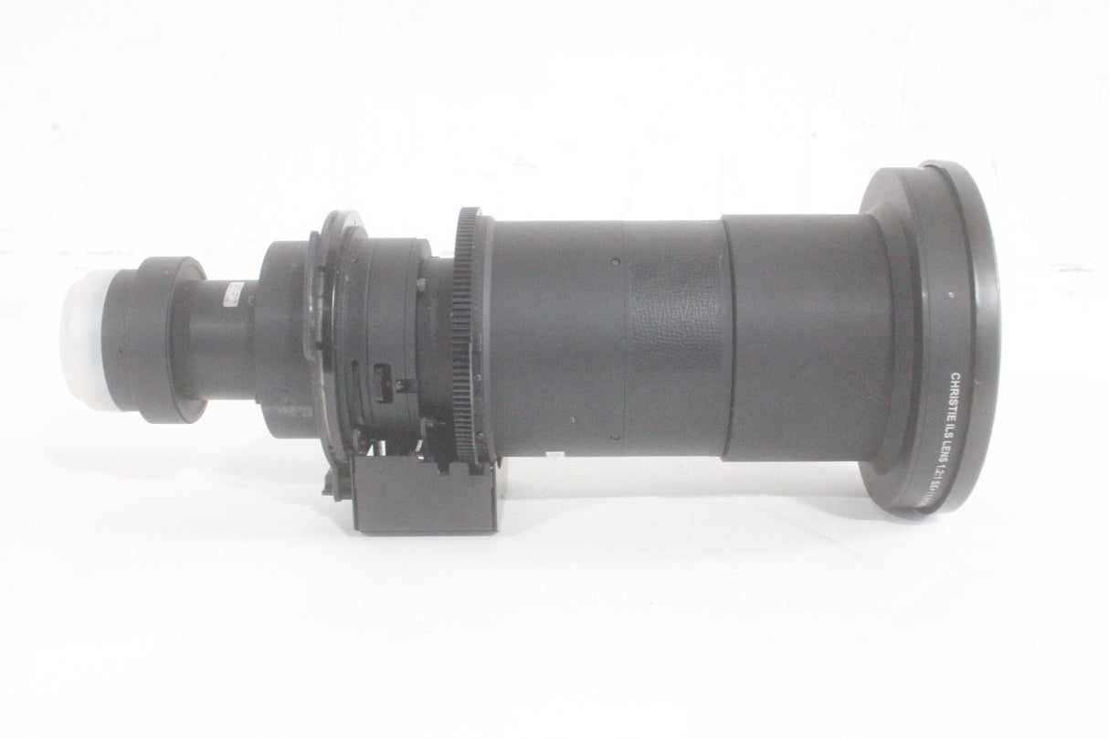 Christie 118-100117-01 ILS 3-Chip DLP Fixed Projector Lens, 1.2:1 SX+/1.1:1 HD 0.95"