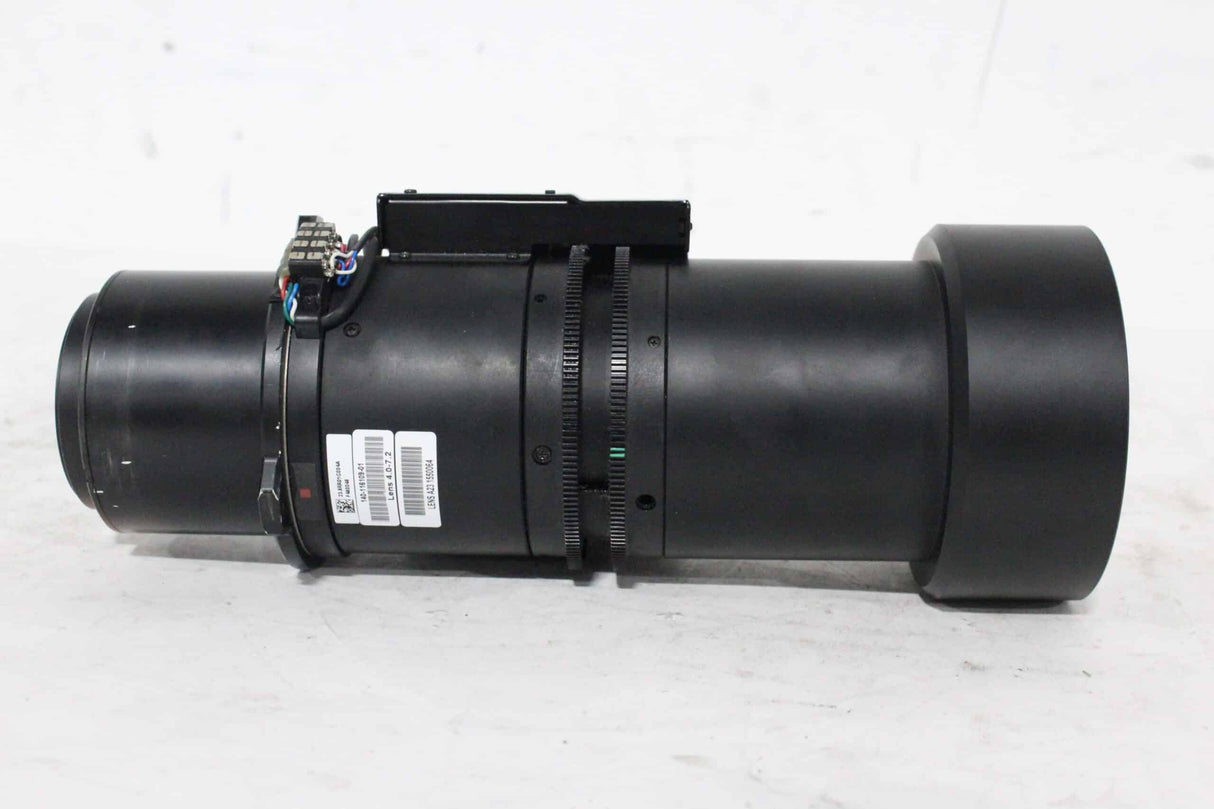Christie 140-116109-01 Zoom Projector Lens, 4.0-7.2:1