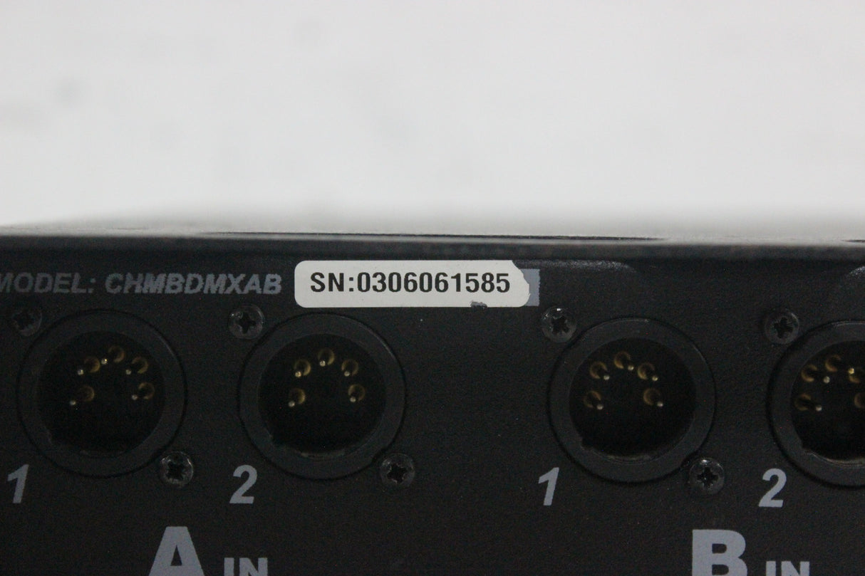 Chroma-Q CHMBDMXAB Magic Box DMX A/B Switch
