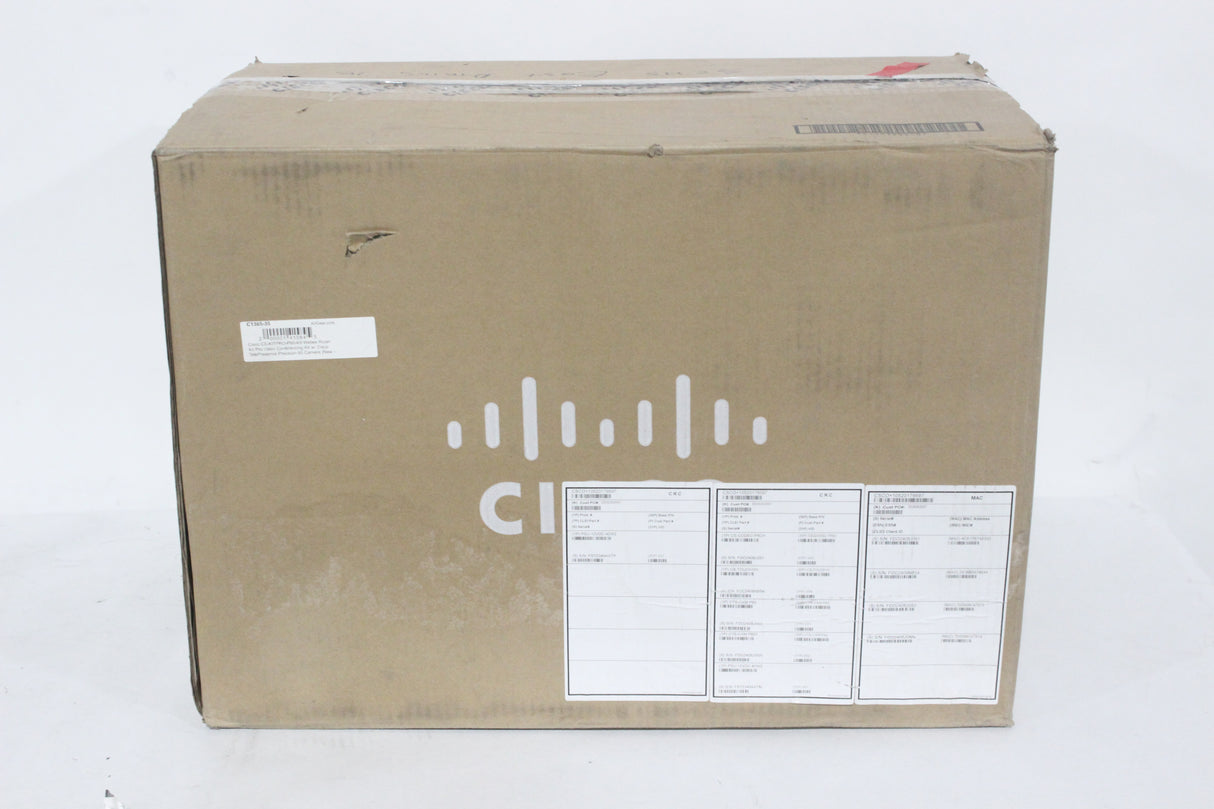 Cisco CS-KITPRO-P60-K9 Webex Room Kit Pro Video Conferencing Kit w/ Cisco TelePresence Precision 60 Camera (New - Sealed Box) & Webex Codec Pro (Open Box) & Touch 10 Panel (Open Box)