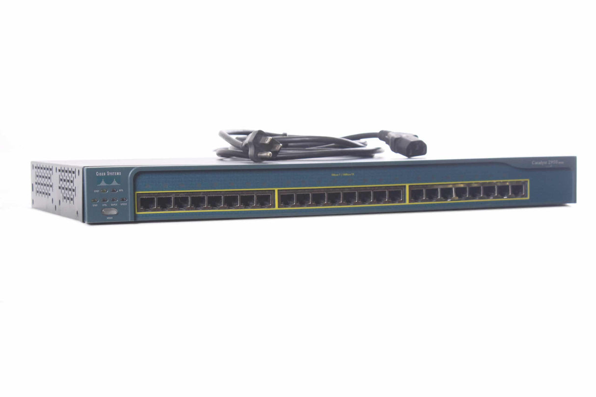 Cisco Catalyst WS-C2950-24 10Base-T/100Base-TX 24-Port Ethernet Switch