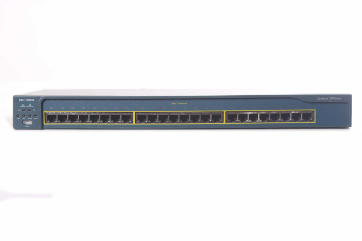 Cisco Catalyst WS-C2950-24 10Base-T/100Base-TX 24-Port Ethernet Switch