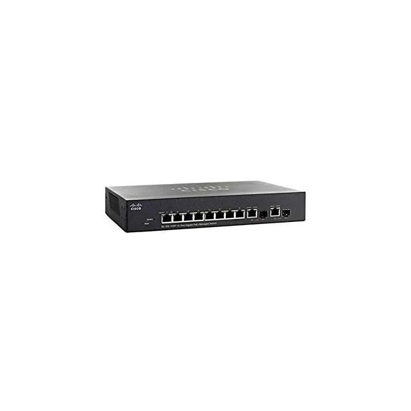 Cisco SG300-10PP 10-Port Gigabot PoE + Managed Switch 9