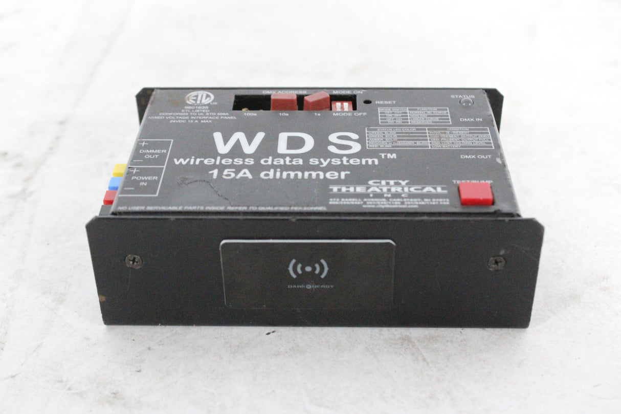 City Theatrical WDS 5520 1-Channel Wireless Data System 15A Dimmer