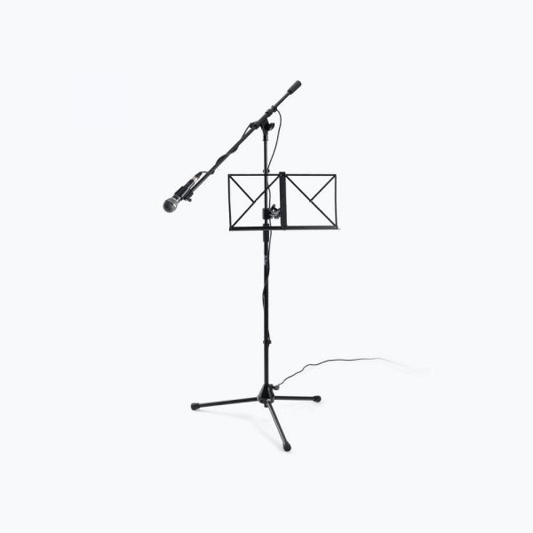 (NEW) On-Stage SMC1500 Clamp-On Sheet Music Bookplate for Mic Stands