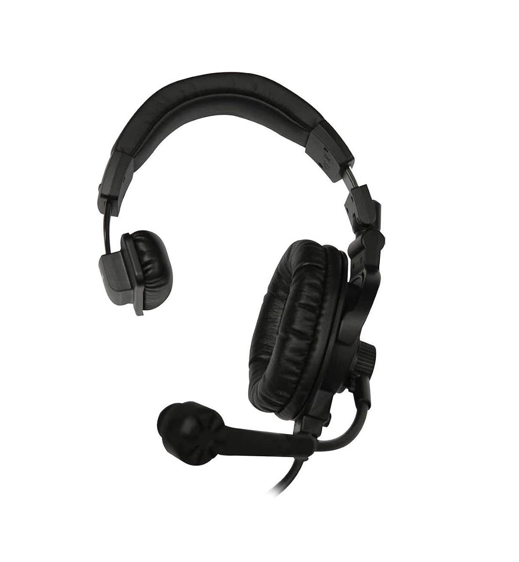Clear-Com CC-300-X4 Single Ear Closed-Back Hyper-Cardioid Headset w/ Mic (4-Pin F)