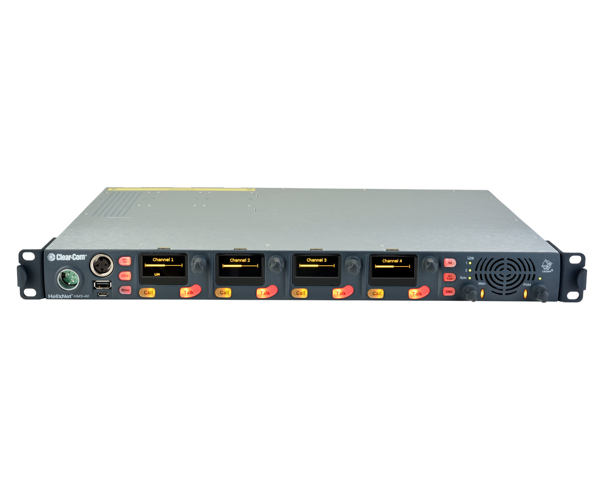 Clear-Com HelixNet HMS-4X 4-Channel Main Station