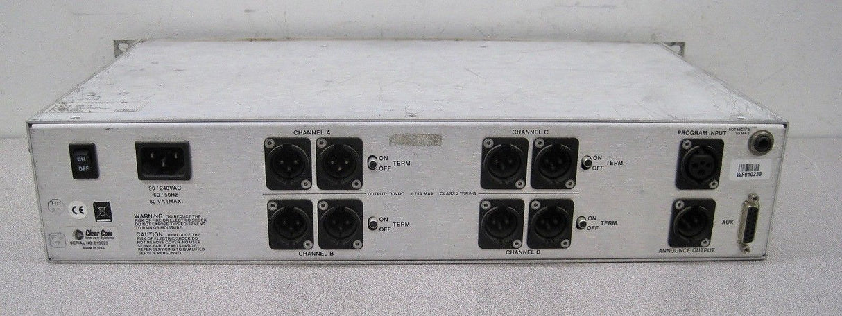 Clear-Com MS-440 PL PRO 4-Channel Main Station