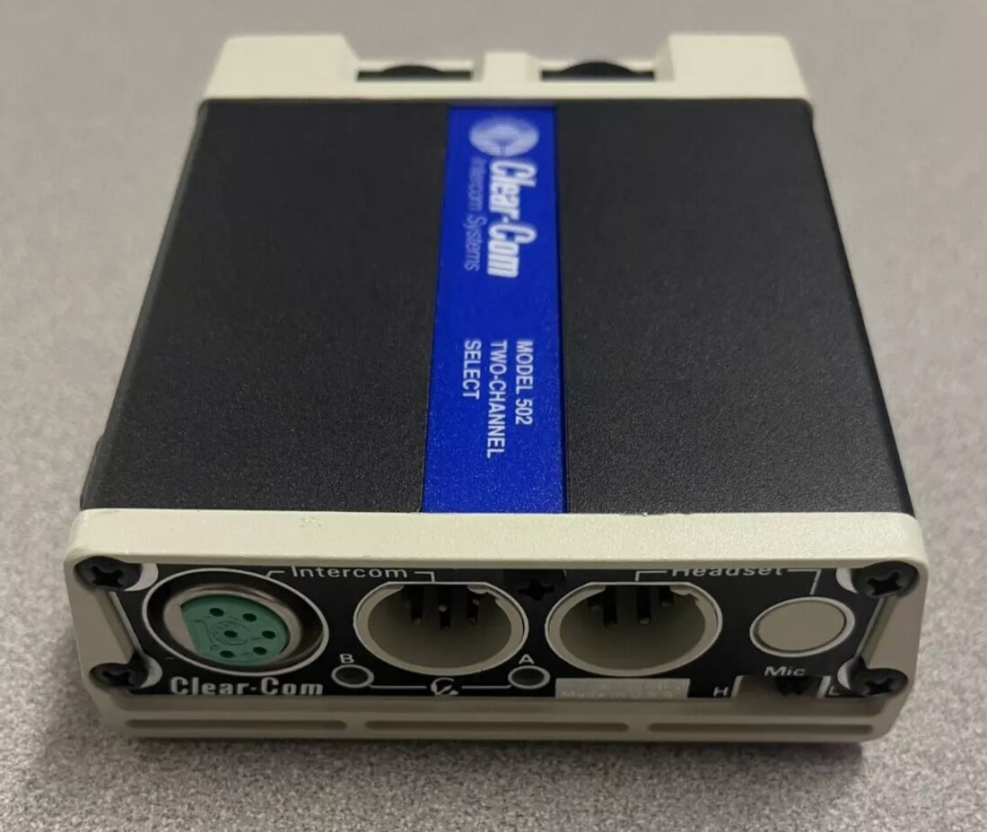 Clear-Com RS-502 2-Channel Beltpack Intercom Station