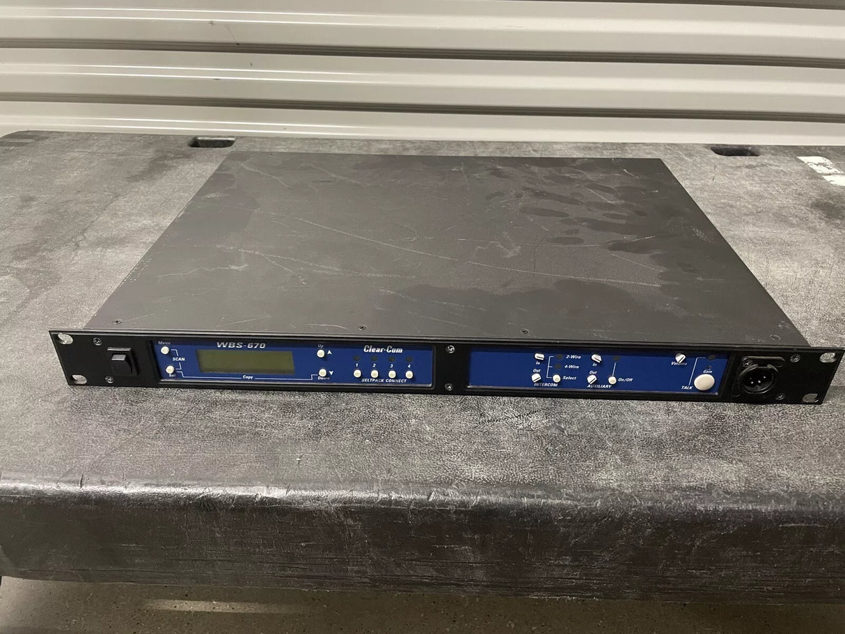 Clear-Com WBS-670 Wireless Intercom Base Station